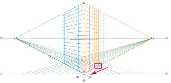 如何在 Illustrator 中以透视模式绘制图稿