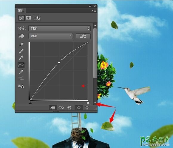 PS创意合成教程：打造超现实主义作品（一棵长在身上的树）