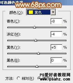 PS调色教程：给外景漂亮MM照片调出流行的韩系红褐色