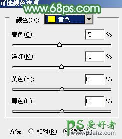 PS调色教程：给风景区的美女艺术照调出清爽甜美的青绿色