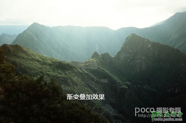 PS图片合成实例：创意打造霞光中西域古建筑屹立在山峰中的场景特