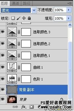 Photoshop把室内照片调成哥特风格