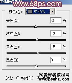 PS调色教程：调出淡黄色清新小美女图片暖色风格