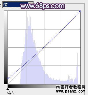 PS调色教程：给美女照片调出经典的蓝红色调