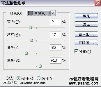 PS调色教程：为美女艺术照调出个性的淡灰色