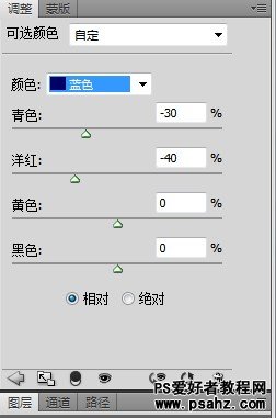 PS调色教程：给夜色中的花朵调出个性洋红色