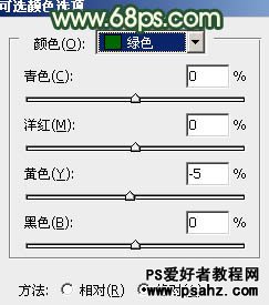 PS调色教程：简单的给美女照片调出青绿色调