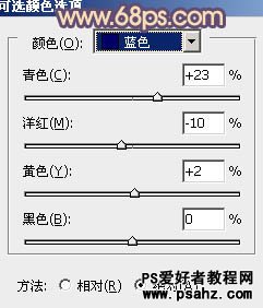 PS调色教程：给时尚MM调出古典风格的蓝红色调