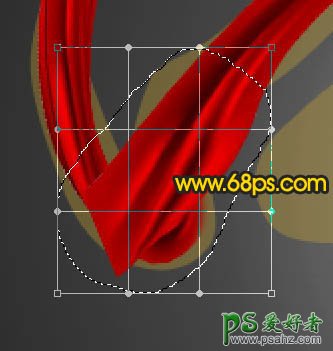 PS艺术字体设计教程：设计一款个性的中秋节红色飘带字体