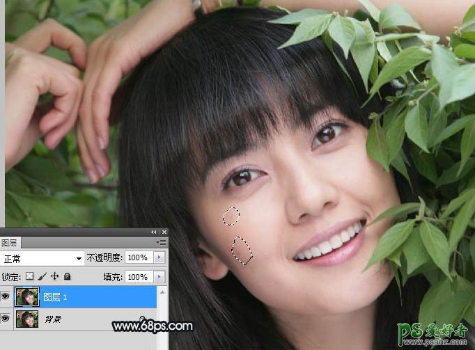 photoshop调出干净效果的美少妇人像照片教程