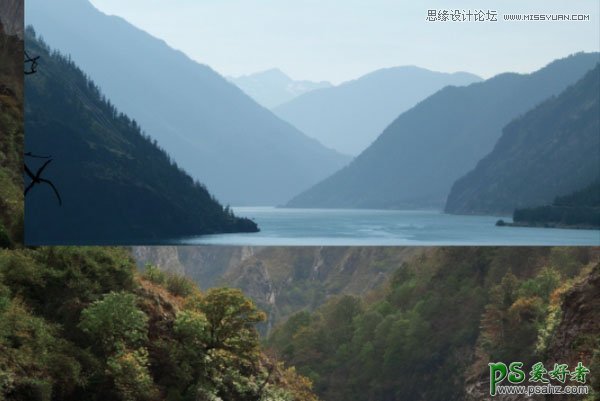 国外PS合成教程：学习国外PS大神Jenny Le合成山谷中瞭望远方的骑