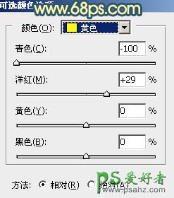 PS照片后期调色教程：给欧美漂亮女生照片调出大气的夕阳色彩