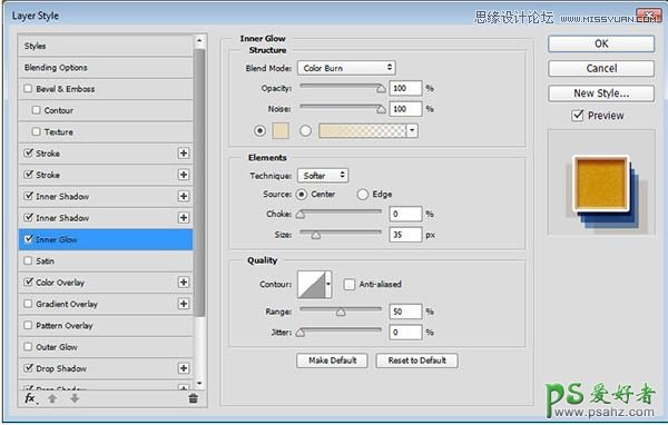 PS立体字设计教程：打造一款金色复古风格的立体效果3D投影艺术字