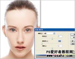 photoshop打造性感的彩妆美女人像效果