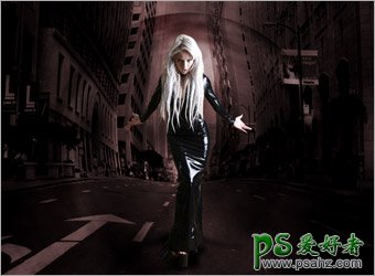 PS人像合成教程：打造法力超群的漂亮女魔法师