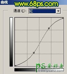 PS给漂亮的红裙少女照片调出冷暖艺术色彩