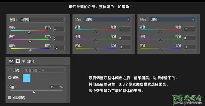 PS场景合成教程：给普通的街景照片合成出电闪雷鸣阴冷的雨夜场景