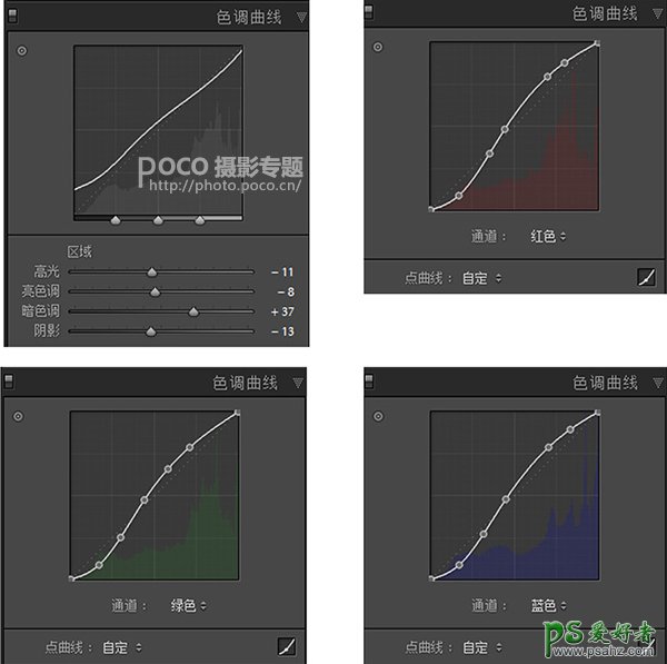 PS人像后期调色教程：学习把室内灰暗人像照片调出通透清新的效果