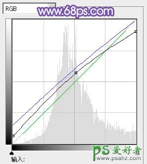 PS调色教程：给天使鱼少女照片调出柔美的冷色艺术效果