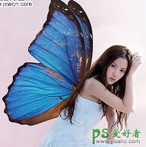 photoshop创意合成水晶苹果里的美女精灵艺术照效果