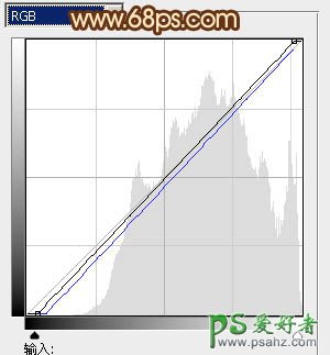 PS影楼婚片后期调色教程：给树林里的情侣婚片调出黄色艺术效果