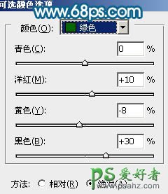 PS调色教程：给车内性感美女照调出柔美中性青色调