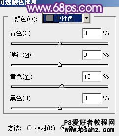 PS美女图片调色实例教程：给草地上的妹妹调出淡蓝色