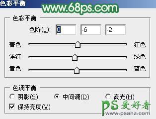 PS后期调色教程：给草地上清纯的少女艺术照调出柔和的小清新黄绿