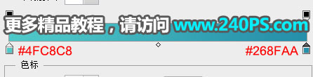 PS把纯天然的水源与矿泉水瓶结合起来合成出唯美的生态泉水海报。