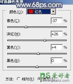 PS调色教程：给屋檐下的美腿少女调出古典暗蓝色