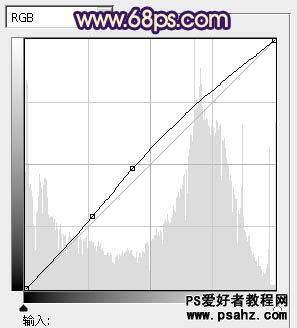 PS调色教程：给外景模特美女调出淡淡的蓝色调