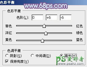 PS给室内亲密的情侣照片调出淡蓝韩系色调