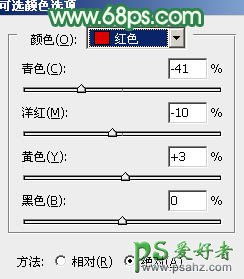 PS后期调色教程：给草地上清纯的少女艺术照调出柔和的小清新黄绿