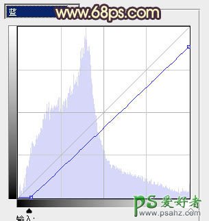 PS调色教程：给树林中的漂亮MM写真照调出温暖的阳光色