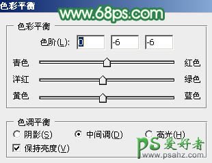 PS后期调色教程：给草地上清纯的少女艺术照调出柔和的小清新黄绿