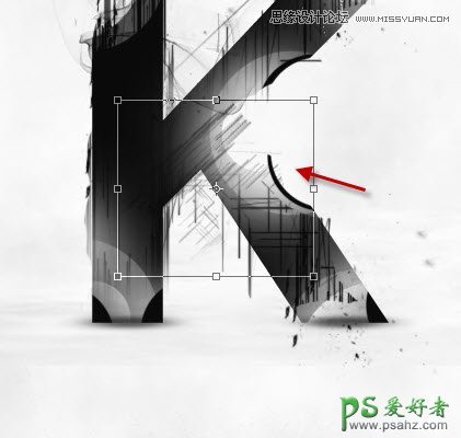 Photoshop文字特效制作实例教程：教您打造黑白抽象风格艺术字