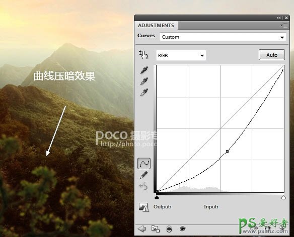 PS图片合成实例：创意打造霞光中西域古建筑屹立在山峰中的场景特