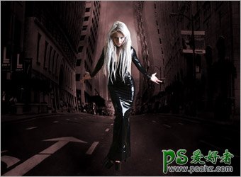 PS人像合成教程：打造法力超群的漂亮女魔法师