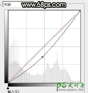 Ps给树林中自拍的唯美少女艺术摄影写真照调出梦幻的晨光色调