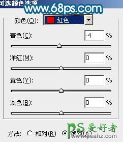 PS调色教程：给车内性感美女照调出柔美中性青色调