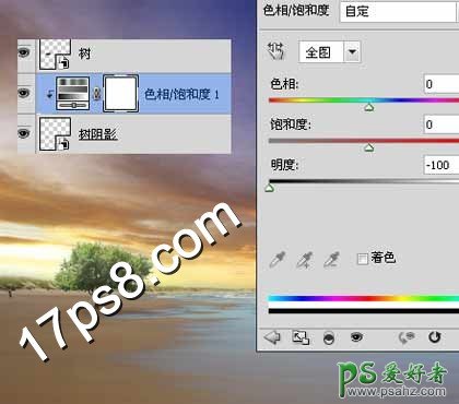 PS合成教程：创意打造绝美的海边日出场景风景照