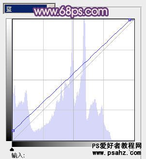 PS调色教程：给时尚艺术照美女调出魅力的淡蓝色调