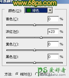 PS调色教程：给浪漫的美女外景照调出美美的色彩