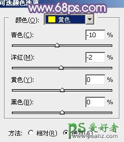 PS调色教程：打造韩系风格美眉艺术照效果