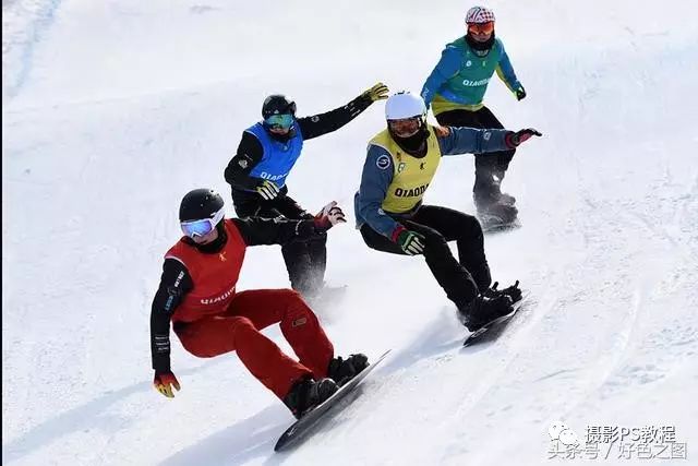 PS创意合成实例：设计一幅运动员在奶牛背上滑雪的场景，创意图片