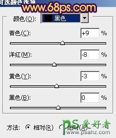 PS调色教程：给树林中的情侣婚片调出灿烂的橙红色