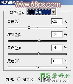 PS调色教程：给双眼迷离的清纯少女图片调出柔美的淡褐色