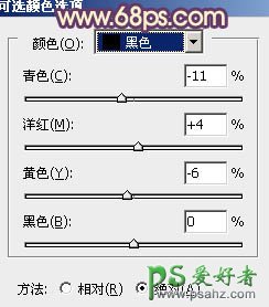 PS调色教程：给树林中的艺术照美女调出怀旧的淡褐色