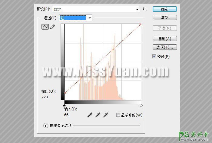 PS调色教程：给清爽的欧美少女海景照调出柔和的蓝紫色