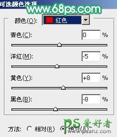 PS调色教程：给金发欧美少女调出蜜糖色